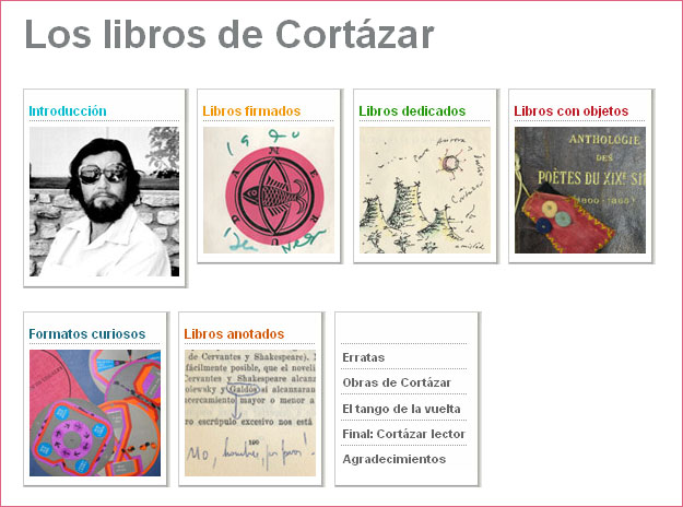 = a biblioteca particular de Cortázar