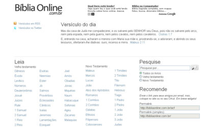 # bíblia online
