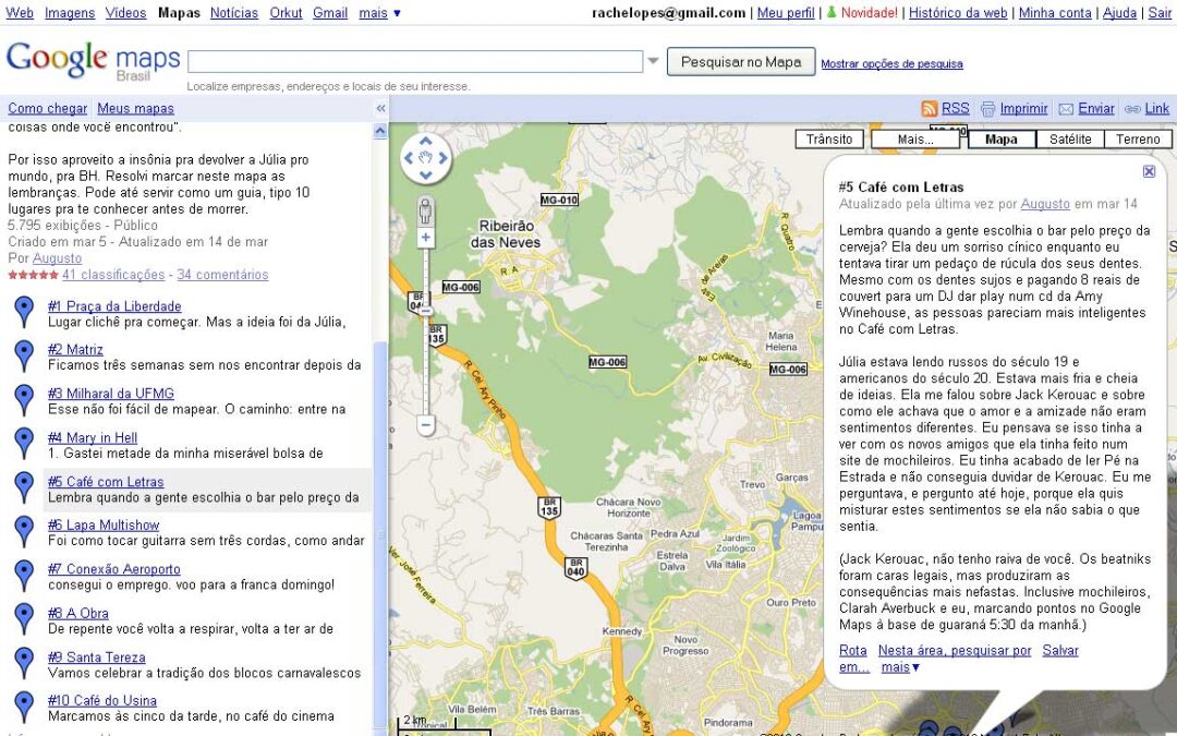 ~ #$@$, bh ou 10 lugares pra te conhecer antes de morrer
