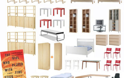 * os móveis de lisbeth salander