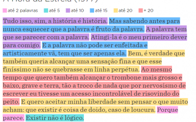 O ritmo e o estilo de diferentes obras literárias brasileiras